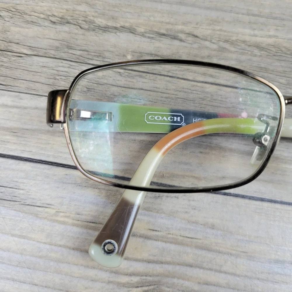 Coach Eyeglasses HC 5003 Iris 9027 Dark Brown Rectangular Womens 52-16-135